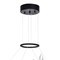 Cwi Lighting Juliette LED Chandelier With Black Finish 1043P16-101 - alternate 2